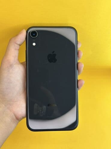 iphone рассрочка: IPhone Xr, Б/у, 64 ГБ, Черный, Защитное стекло, Чехол, В рассрочку — 1
