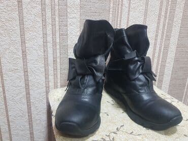 обувь для работы: Демисезонные сапоги 36 размер из натуральноц кожи. Удобная комфортная — 4