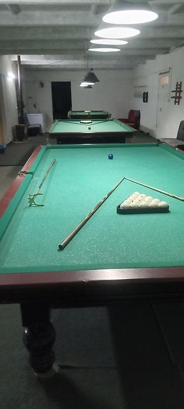 лазеры музыкальные: Бильярдные стол сатылат 3стол биригип бассы250000сом полный комплект — 4