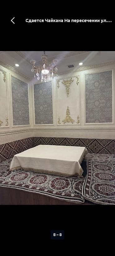 турецкое кафе: Долгосрочная аренда Сдается-Чайхана. Район-мкр Тунгус. Цена-10 000$ — 9