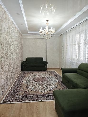 индустар: 2 комнаты, Тунгуч мкр Собственник, Без животных, от 1 года, С мебелью полностью — 1