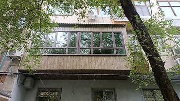 Остекление и отделка балкона/лоджии - Панорамное остекление по всей