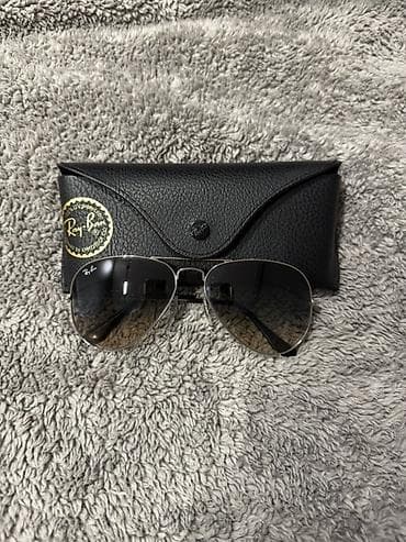 Солнцезащитные очки очки, Ray-Ban, Унисекс, Авиатор, Линзы градиентные