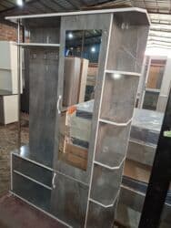 тумбу под зеркало: Гарнитур для прихожей, Новый, Зеркало, ДСП, Бесплатная доставка, цвет - Бежевый — 21