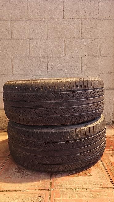 Транспорт: Шины 285 / 50 / R 20, Лето, Б/у, Пара, Англия, DUNLOP — 1