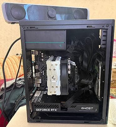 gigabyte: Компьютер, ядер - 6, ОЗУ 16 ГБ, Игровой, Б/у, AMD Ryzen 5, NVIDIA GeForce RTX 5060, HDD + SSD — 2