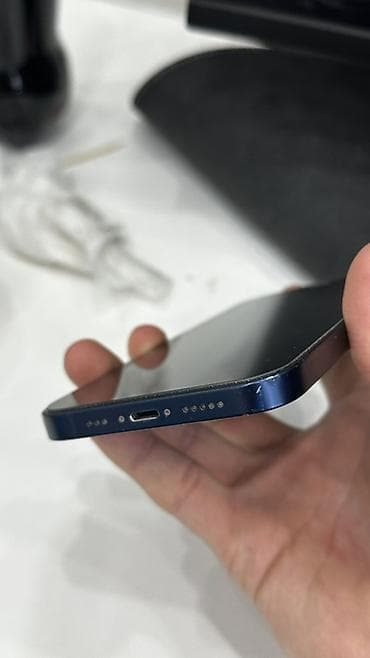 s10 note: IPhone 12, Б/у, 128 ГБ, Синий, Коробка, 73 % — 4