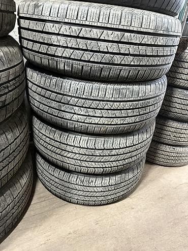 9 r20: Шины 235 / 55 / R 19, Лето, Б/у, Комплект, Внедорожные (АТ/МТ), Германия, Continental — 1