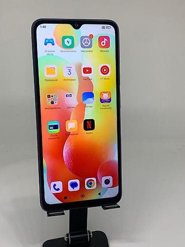 poco c75: Redmi, Redmi 12C, Б/у, 128 ГБ, цвет - Синий, 2 SIM — 6