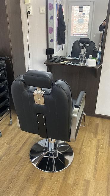 Стулья, табуретки: Барбер кресло для парикмахеров. В отличном состоянии, как новое — 3