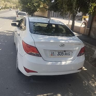 ravon spark: Hyundai Accent: 2015 г., 1.4 л, Механика, Седан — 5
