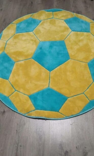 овальный ковер: Балдар килеми Жаңы, Керебет жанындагы, 150 * 150, Тоголок — 1