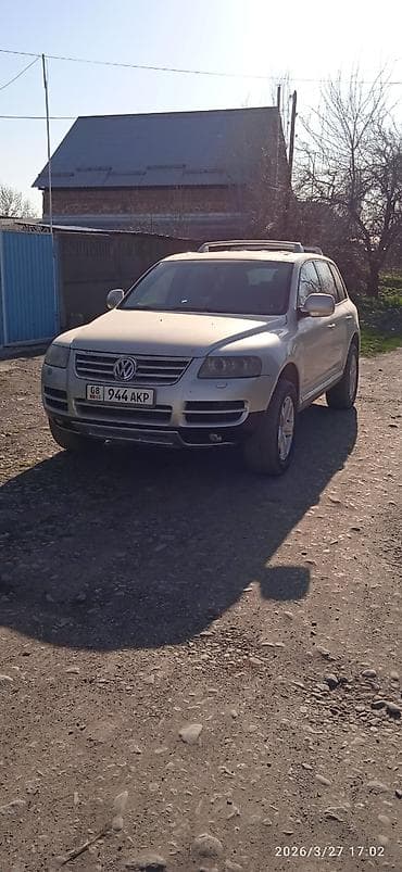 машина внедорожник: Volkswagen Touareg: 2004 г., 2.5 л, Автомат, Дизель, Кроссовер — 2