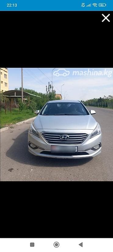 Hyundai Sonata: 2016 г., 0.2 л, Автомат, Газ, Седан