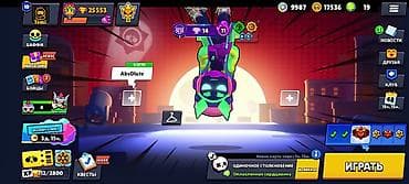 детские игры: Игровой аккаунт Brawl Stars Характеристики: - Трофеи: 25 553 - Камни — 1