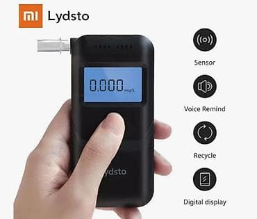 Алкотестерлер: Алкотестер Xiaomi Lydsto Breathalyzer (HD-JJCSY01) Компактный — 2