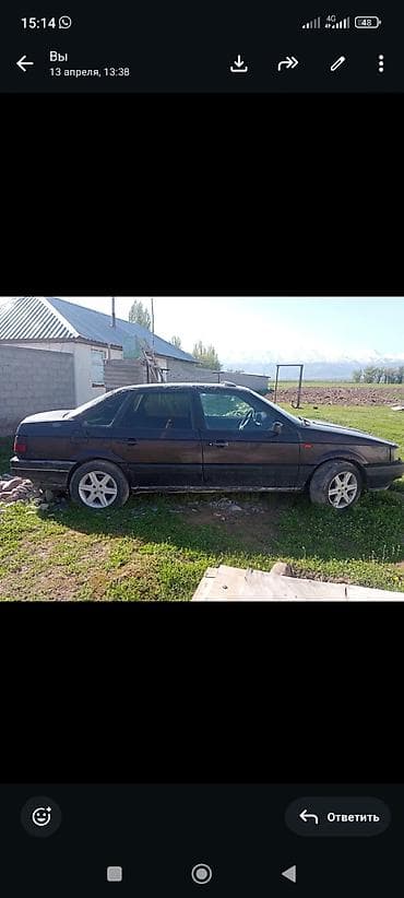 ваз samara: Volkswagen Passat: 1992 г., Седан — 3