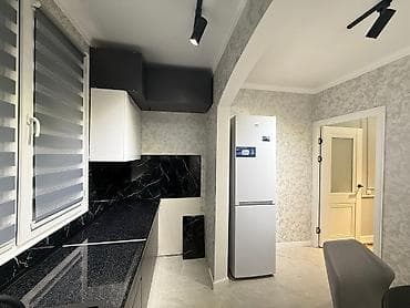 105: 1 комната, 45 м², Кок-Жар мкр 106 серия улучшенная, 1 этаж, Дизайнерский ремонт — 10