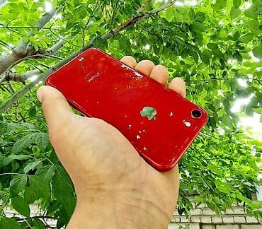 ipod 6: IPhone 8, Б/у, 64 ГБ, Красный, Защитное стекло, Чехол, Кабель, 100 % — 2