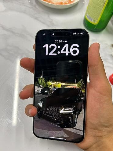 note 9 pro: IPhone 15 Pro Max, Б/у, 256 ГБ, Space Gray, Защитное стекло, Коробка, 85 % — 6
