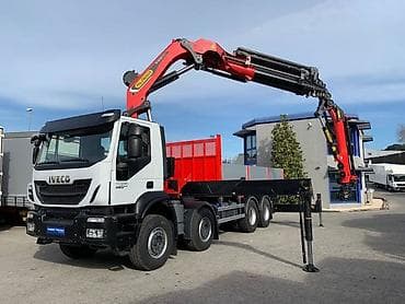 IVECO Trakker с краном-манипулятором Palfinger - Шасси: IVECO Trakker