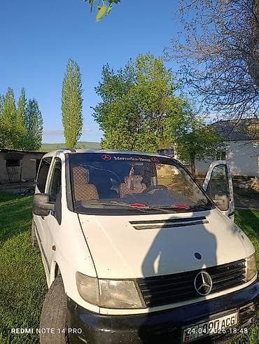 Унаа: Mercedes-Benz Vito: 2002 г., 2.2 л, Кол менен иштөөчү, Дизель, Вэн/Минивэн — 2