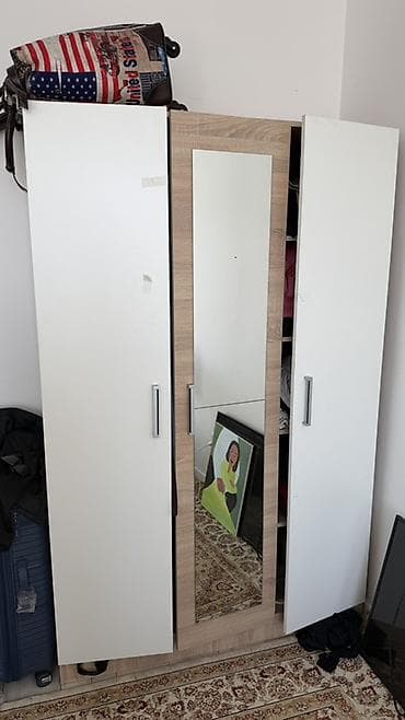 с мебелью: Комплект мебели для квартиры/студии Состав: - Двуспальная кровать - — 3