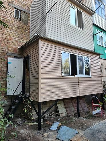 Утепление: Усиление, вынос и остекление балконов/лоджий с облицовкой сайдингом — 2