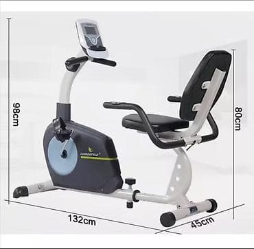 Спорт и хобби: Рекумбентный велотренажёр Longstyle - Тип: горизонтальный (сидячий) — 1