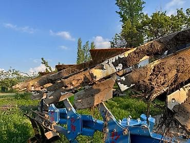 Оборотный навесной плуг для трактора почти новый один сезон только