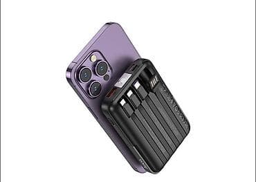 часы hoco: Power Bank HOCO JJ135 Rico, черный - Емкость 10 000 мА·ч - Быстрая — 4