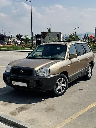 Hyundai Santa Fe: 2003 г., 2.7 л, Автомат, Газ, Внедорожник