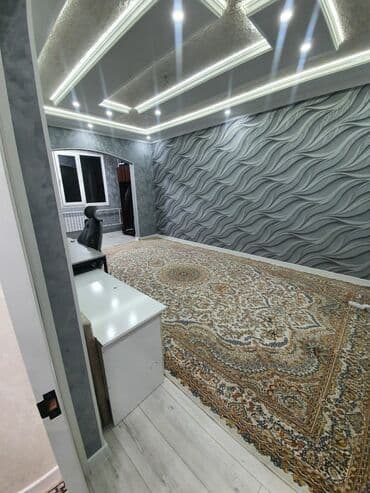 сколько стоит 4 комнатная квартира в бишкеке: 1 комната, 44 м², 106 серия улучшенная, 4 этаж, Евроремонт — 2