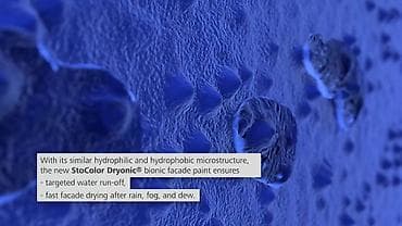 solutions elementary: StoColor Dryonic Фасадная краска обладает гидрофильно-гидрофобной — 3