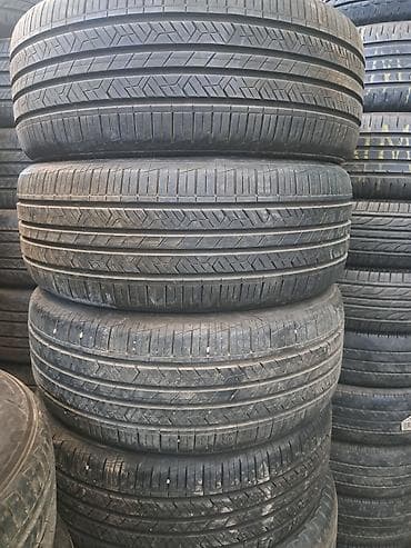 17: Шины 215 / 50 / R 17, Лето, Б/у, Комплект, Легковые, Корея, Hankook — 1