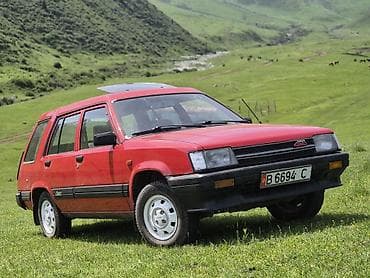 парень: Toyota Tercel: 1986 г., 1.5 л, Механика, Бензин, Универсал — 2