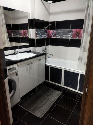 квартира бишкек месячный: 2 комнаты, Собственник, Без подселения, С мебелью полностью — 8