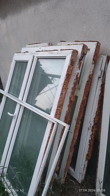 Үй жана бакча: Даяр пластик терезеле, Терезе түрү: Стандарттык, Орнотуусуз, Бөлүп төлөө жок — 4