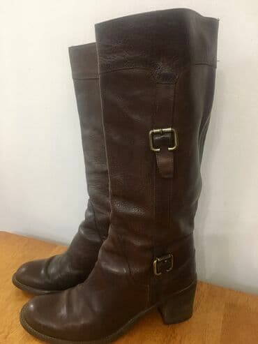 обувь больших размеров бишкек: Сапоги, 38, Goral, Б/у, цвет - Коричневый, Самовывоз — 1
