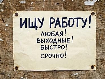 свободный график: Услуга: поиск работы/подработки. Соискатель предлагает: - Готовность — 1