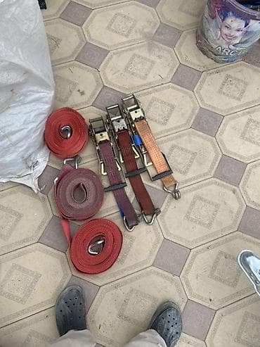 Стяжные ремни с храповым механизмом (ratchet) для крепления грузов