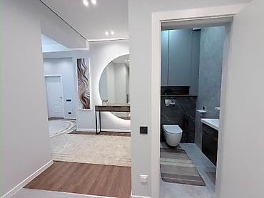 osh flat: 3 комнаты, 109 м², Асанбай мкр Элитка, 7 этаж, Евроремонт — 8