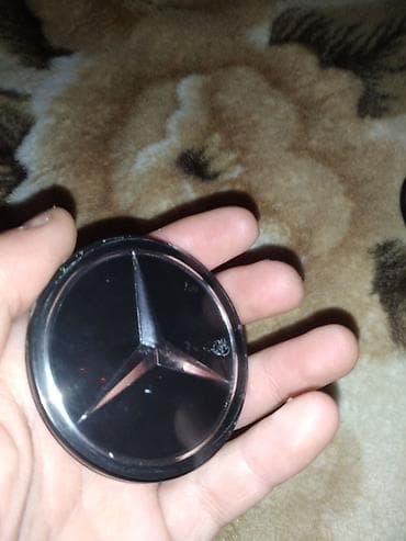 Кошумча жабдуулар: Эмблемы Mercedes-Benz — комплект из 2 штук. - Круглая хромированная — 3