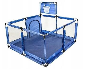 🔥 Ребёнок внутри — тишина дома Детский манеж с шариками и кольцом 🏀🎉 — 8