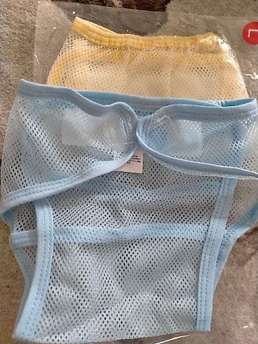 bland group: Детские сетчатые многоразовые трусики-держатели для подгузников - — 2