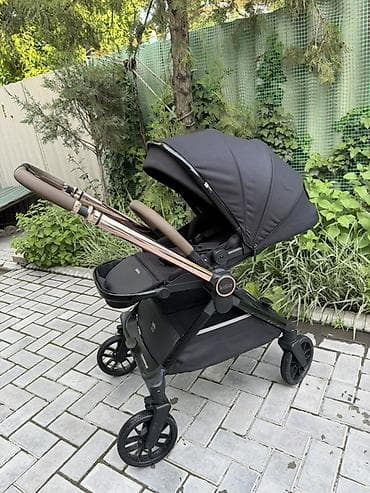 Прогулочная коляска Kidilo (бренд на шильдике), цвет — чёрный с — 8