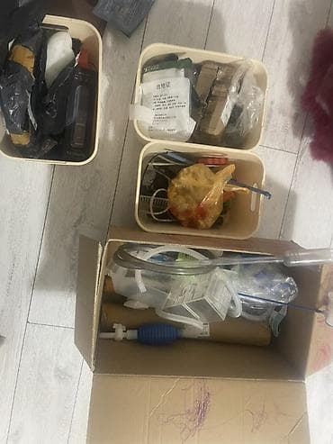 Животные: Аквариумный комплект для дома/офиса - Стеклянный аквариум — 4