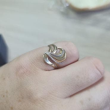 Серьги: Серьги, Проба 585, Циркон, Женские, Б/у — 6