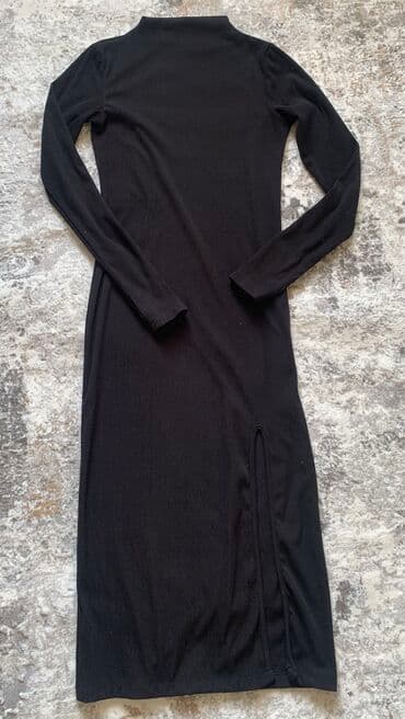 распродажа женских платьев больших размеров: Вечернее платье, Классическое, Длинная модель, Атлас, С рукавами, S, L, M — 4