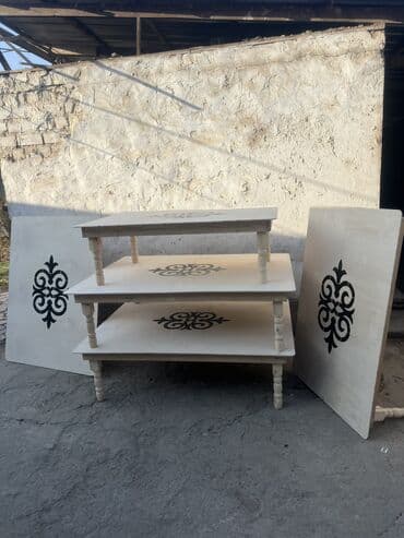 стол для пикника: Складной походный стол, Дерево — 4